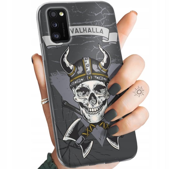 ETUI DO SAMSUNG GALAXY A41 WZORY WIKINGOWIE VIKING RUNY ODYN OBUDOWA CASE Samsung Electronics