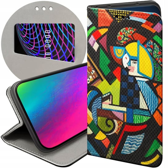 Etui Do Samsung Galaxy A42 5G Wzory Kubizm Abstrakcjonizm Geometria Futerał Samsung Electronics