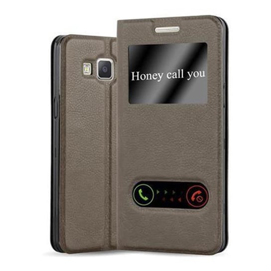 Etui Do Samsung Galaxy A5 2015 w BRĄZOWY KAMIEŃ Pokrowiec Obudowa Case Cover Portfel Ochronny Cadorabo Cadorabo