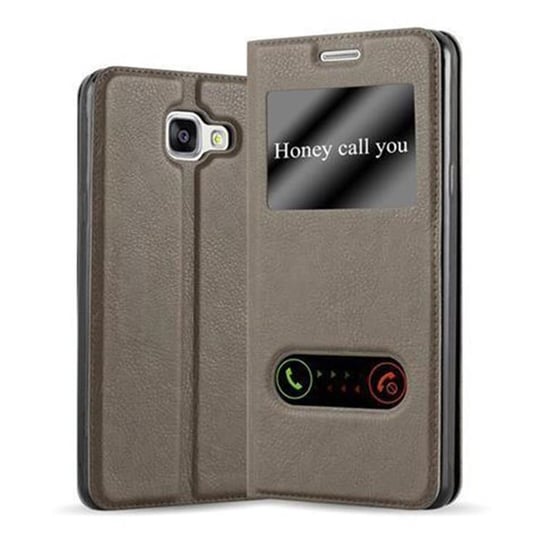 Etui Do Samsung Galaxy A5 2016 w BRĄZOWY KAMIEŃ Pokrowiec Obudowa Case Cover Portfel Ochronny Cadorabo Cadorabo