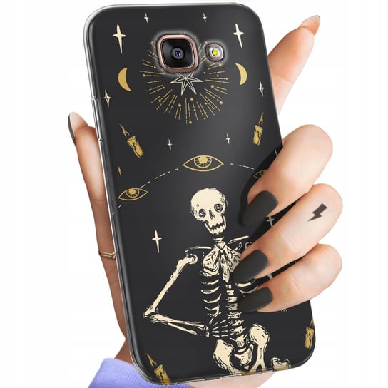 Etui Do Samsung Galaxy A5 2016 Wzory Czaszka Szkielety Memento Mori Gotyk Samsung Electronics