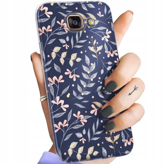 Etui Do Samsung Galaxy A5 2016 Wzory Floral Botanika Bukiety Obudowa Case Samsung