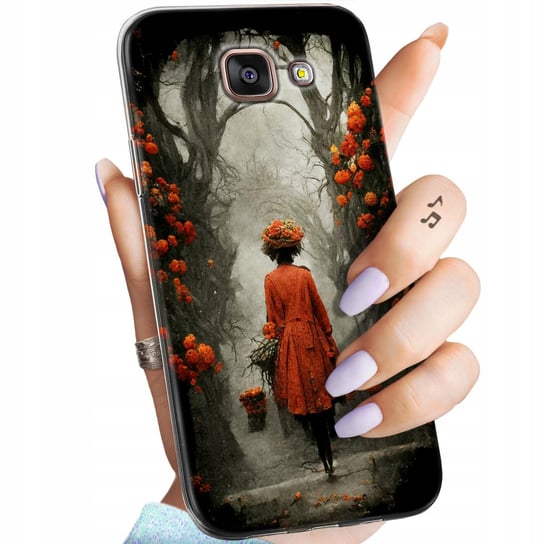 Etui Do Samsung Galaxy A5 2016 Wzory Jesień Liście Autumn Obudowa Case Samsung Electronics