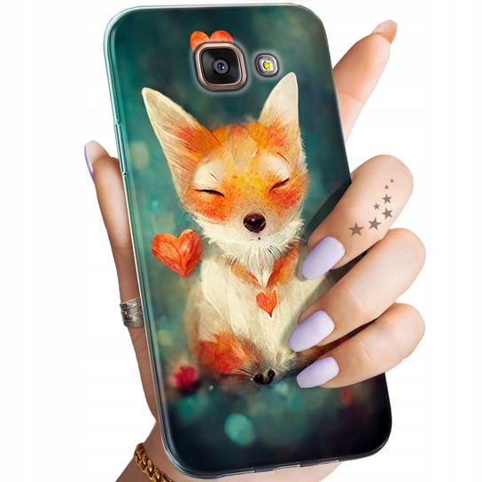 Etui Do Samsung Galaxy A5 2016 Wzory Liski Lisy Fox Obudowa Pokrowiec Case Samsung