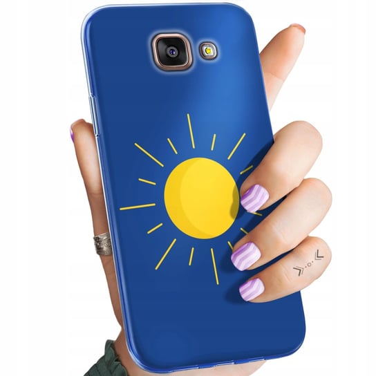 ETUI DO SAMSUNG GALAXY A5 2016 WZORY SŁOŃCE PLANETY SUN OBUDOWA POKROWIEC Samsung Electronics