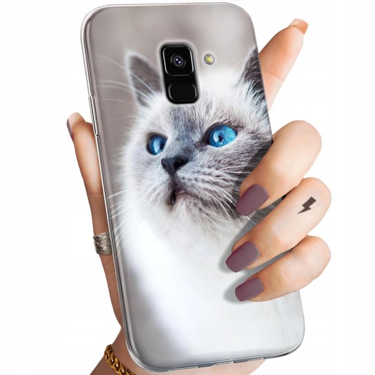 Etui Do Samsung Galaxy A5/A8 2018 Wzory Animals Zdjęcia Zwierzęta Obudowa Samsung