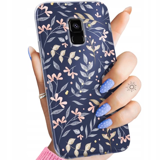 Etui Do Samsung Galaxy A5/A8 2018 Wzory Floral Botanika Bukiety Obudowa Samsung Electronics