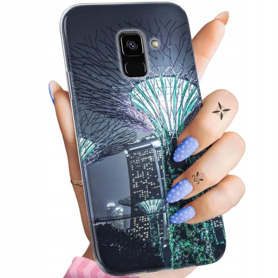 ETUI DO SAMSUNG GALAXY A5/A8 2018 WZORY MIASTA ARCHITEKTURA URBAN OBUDOWA Samsung Electronics