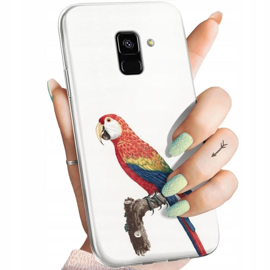 ETUI DO SAMSUNG GALAXY A5/A8 2018 WZORY PTAKI PTAK PAPUGA KOLIBER OBUDOWA Samsung Electronics