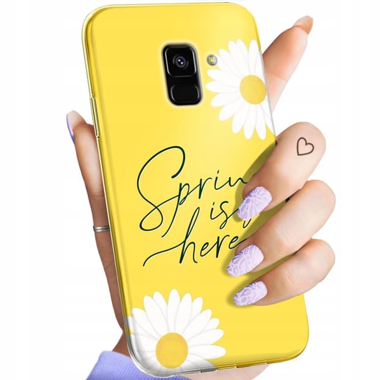 Etui Do Samsung Galaxy A5/A8 2018 Wzory Wiosna Wiosenne Spring Obudowa Case Samsung Electronics