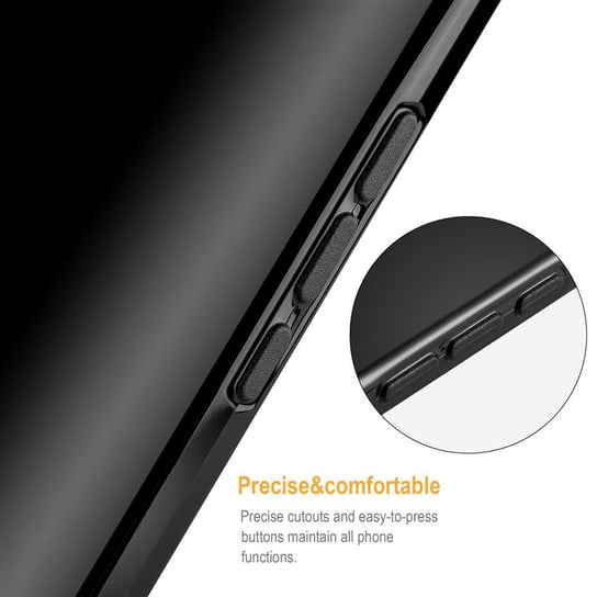 Etui Do Samsung Galaxy A50 4G / A50s / A30s Pokrowiec w CZARNY Obudowa Ochronny TPU Silikon Case Cover Cadorabo Cadorabo