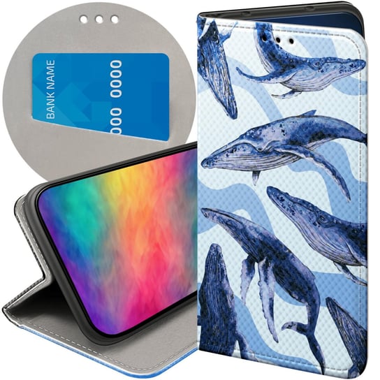 ETUI DO SAMSUNG GALAXY A50 / A30S / A50S WZORY MORZE FALE WODA AQUA FUTERAŁ Samsung Electronics