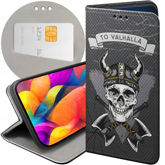 ETUI DO SAMSUNG GALAXY A50 / A30S / A50S WZORY WIKINGOWIE VIKING RUNY ODYN Samsung Electronics