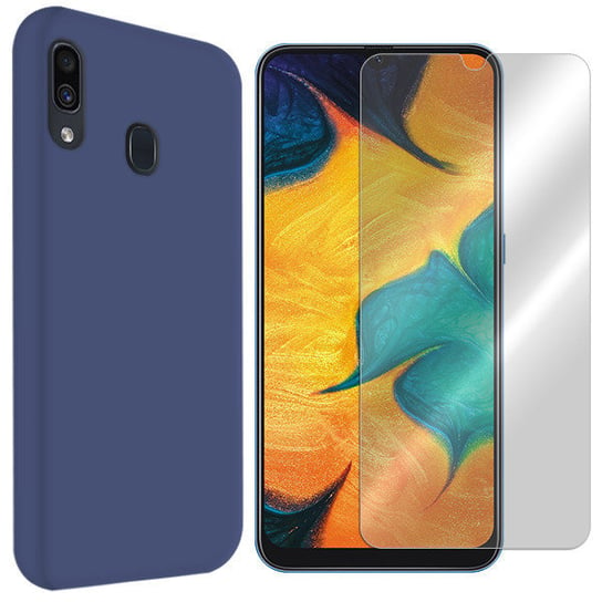 Etui Do Samsung Galaxy A50 Sm-A505 Velvet + Szkło VegaCom