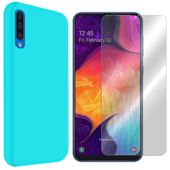 Etui Do Samsung Galaxy A50 Sm-A505 Velvet + Szkło VegaCom