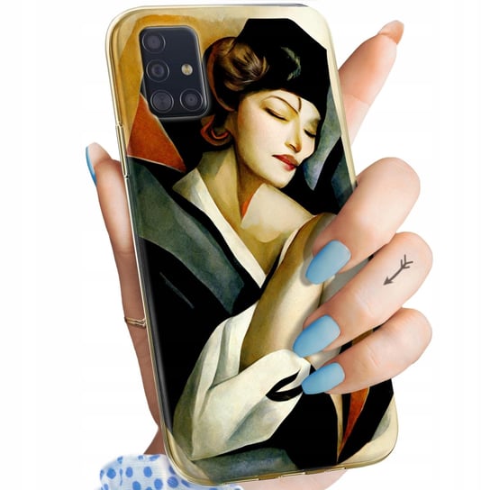 Etui Do Samsung Galaxy A51 5G Wzory Art Deco Łempicka Tamara Barbier Case Samsung