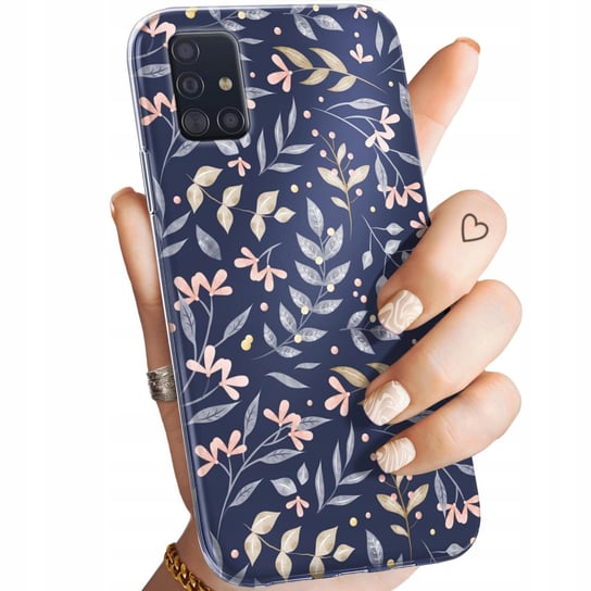 Etui Do Samsung Galaxy A51 5G Wzory Floral Botanika Bukiety Obudowa Case Samsung Electronics