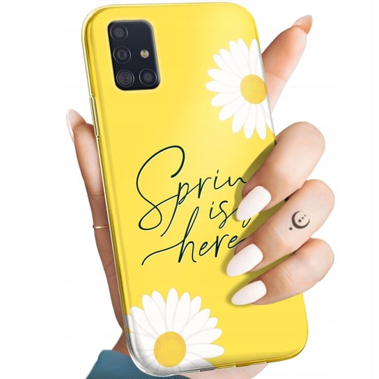 Etui Do Samsung Galaxy A51 5G Wzory Wiosna Wiosenne Spring Obudowa Case Samsung Electronics