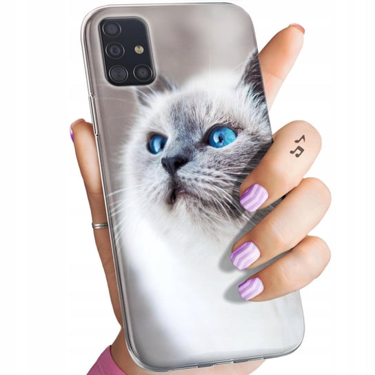 Etui Do Samsung Galaxy A51 Wzory Animals Zdjęcia Zwierzęta Obudowa Case Samsung