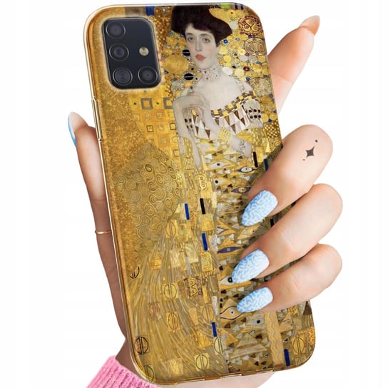 Etui Do Samsung Galaxy A51 Wzory Klimt Gustav Pocałunek Obudowa Pokrowiec Samsung