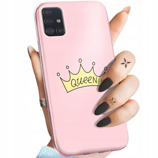 Etui Do Samsung Galaxy A51 Wzory Księżniczka Queen Princess Obudowa Case Samsung