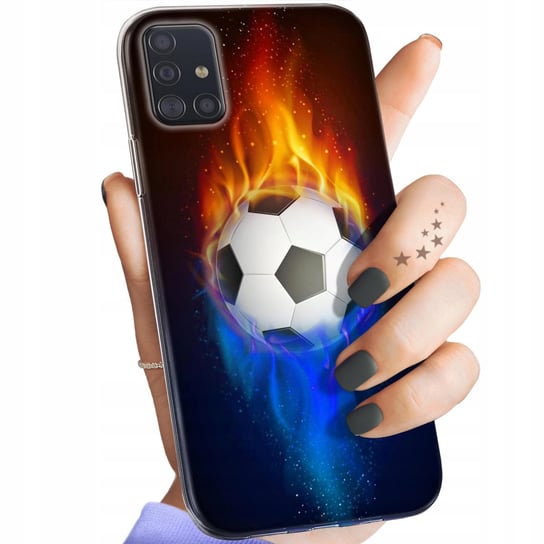 Etui Do Samsung Galaxy A51 Wzory Sport Piłkarskie Piłka Nożna Obudowa Case Samsung Electronics