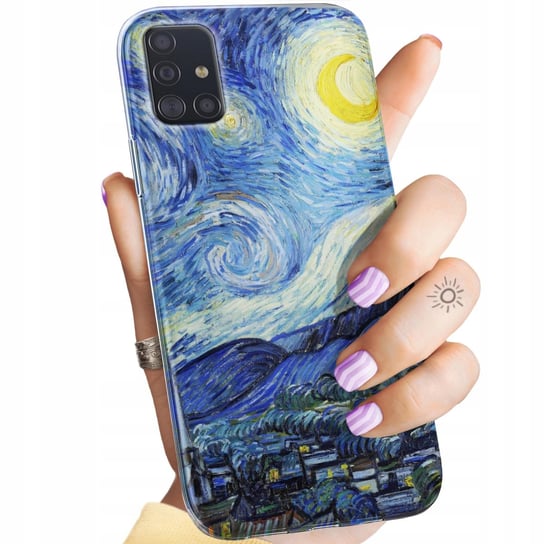 Etui Do Samsung Galaxy A51 Wzory Vincent Van Gogh Van Gogh Gwieździsta Noc Samsung Electronics