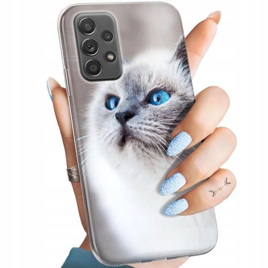 Etui Do Samsung Galaxy A52 5G Wzory Animals Zdjęcia Zwierzęta Obudowa Case Samsung