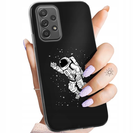 Etui Do Samsung Galaxy A52 5G Wzory Astronauta Kosmonauta Rakieta Obudowa Samsung Electronics