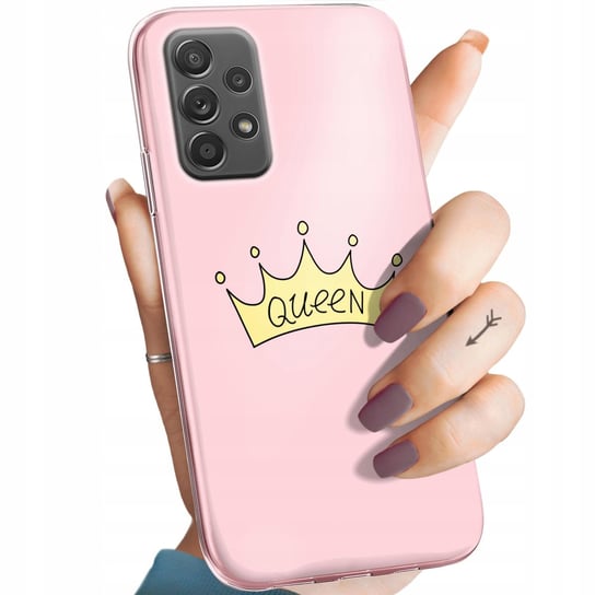 Etui Do Samsung Galaxy A52 5G Wzory Księżniczka Queen Princess Obudowa Case Samsung