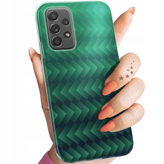 Etui Do Samsung Galaxy A52 5g Wzory Zielone Grassy Green Obudowa Pokrowiec Samsung Electronics 7780