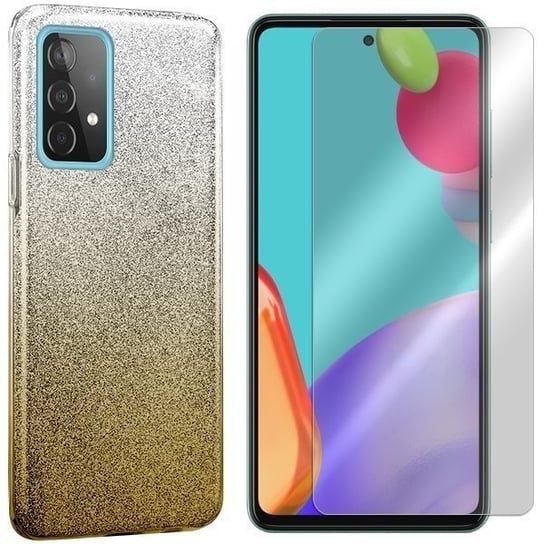 ETUI DO SAMSUNG GALAXY A52S 5G A528 BLING + SZKŁO VegaCom