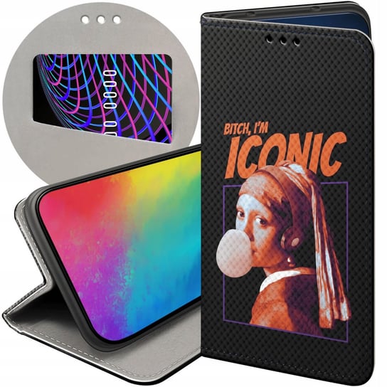 ETUI DO SAMSUNG GALAXY A53 5G WZORY LEONARDO DA VINCI SZTUKA MODERN FUTERAŁ Samsung