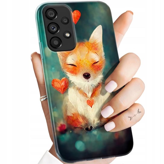 Etui Do Samsung Galaxy A53 5G Wzory Liski Lisy Fox Obudowa Pokrowiec Case Samsung Electronics