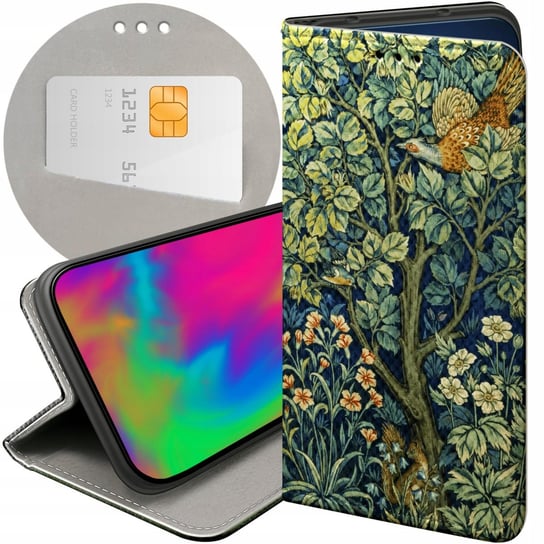 ETUI DO SAMSUNG GALAXY A53 5G WZORY WILLIAM MORRIS ARTS AND CRAFTS TAPETY Samsung Electronics