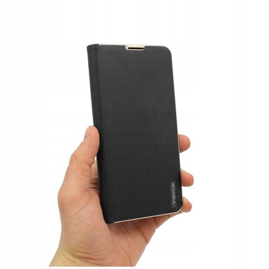 Etui do Samsung Galaxy A54 5G Flip Vennus czarne Pokrowiec case Obudowa ochronna Vennus