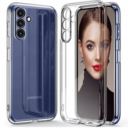 Etui do Samsung Galaxy A54 5G SILICONE Case +Szkło Krainagsm
