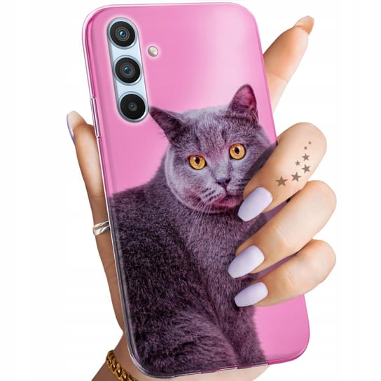 Etui Do Samsung Galaxy A54 5G Wzory Koty Kotki Kociaki Obudowa Pokrowiec Samsung
