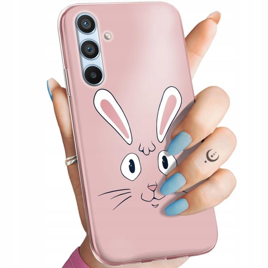 Etui Do Samsung Galaxy A54 5G Wzory Królik Zając Bunny Obudowa Pokrowiec Samsung