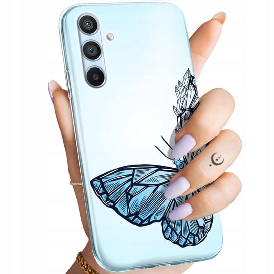 Etui Do Samsung Galaxy A54 5G Wzory Motyle Butterfly Barwne Obudowa Case Samsung