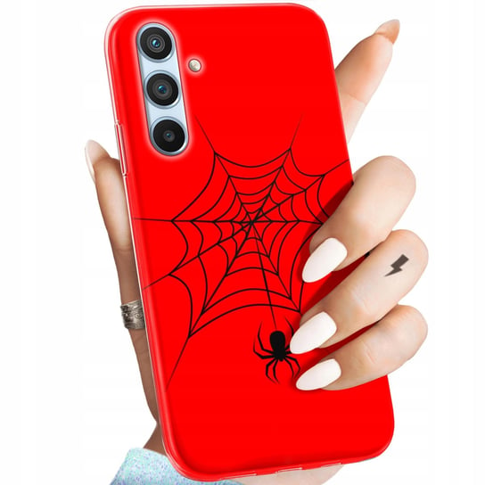 Etui Do Samsung Galaxy A54 5G Wzory Pająk Spider Pajęczyna Obudowa Case Samsung Electronics