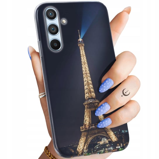 Etui Do Samsung Galaxy A54 5G Wzory Paryż Francja Eiffel Obudowa Pokrowiec Samsung Electronics