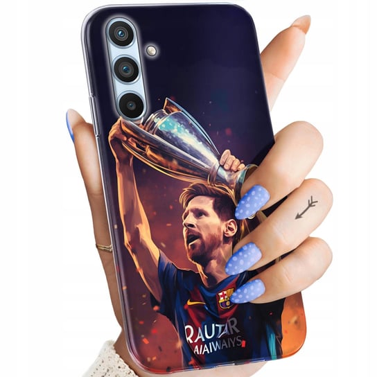 Etui Do Samsung Galaxy A54 5G Wzory Piłka Nożna Z Piłkarzami Obudowa Case Samsung Electronics