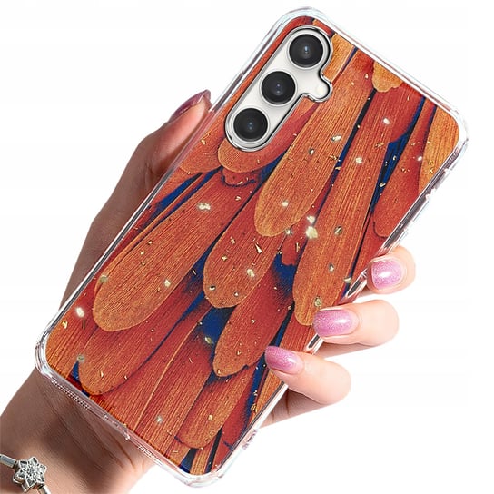 Etui do Samsung Galaxy A55 | A55 5G Case Glamour PLECKI + Szkło OCHRONNE 9H Krainagsm