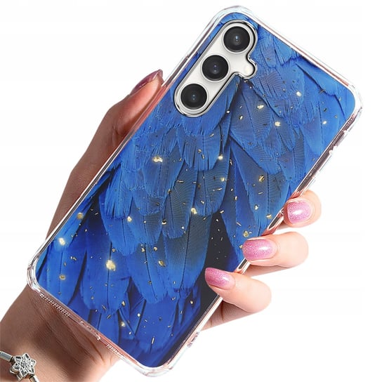 Etui do Samsung Galaxy A55 | A55 5G Case Glamour PLECKI + Szkło OCHRONNE 9H Krainagsm