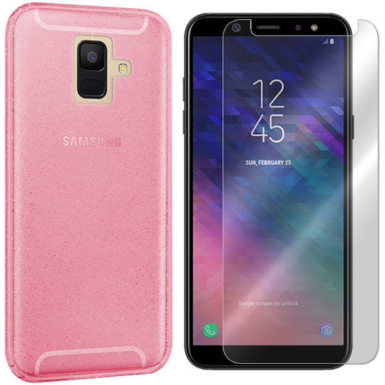 Etui Do Samsung Galaxy A6 2018 Dust + Szkło VegaCom