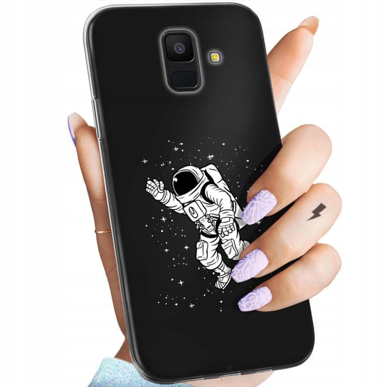 Etui Do Samsung Galaxy A6 2018 Wzory Astronauta Kosmonauta Rakieta Obudowa Samsung Electronics