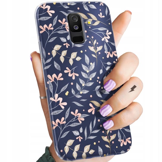 Etui Do Samsung Galaxy A6+ 2018 Wzory Floral Botanika Bukiety Obudowa Case Samsung Electronics