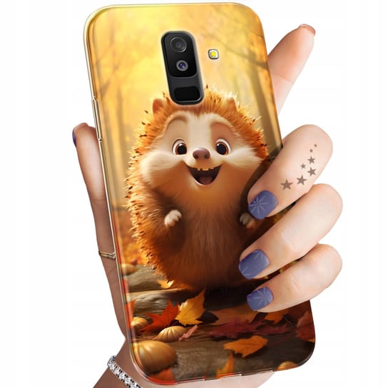 Etui Do Samsung Galaxy A6+ 2018 Wzory Jeżyk Jeż Jeżyki Obudowa Pokrowiec Samsung Electronics