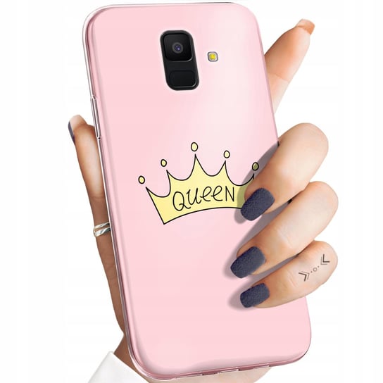 Etui Do Samsung Galaxy A6 2018 Wzory Księżniczka Queen Princess Obudowa Samsung